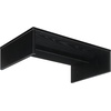 image:imageConvenience Concepts 121041CH Designs2Go Small TVMonitor Riser for TVs up to 26 Small TVMonitor Riser Small Black