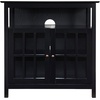 image:imageConvenience Concepts Big Sur Highboy TV Stand 36  Modern Entertainment Center For TVs up to 40 Storage Cabinet for Dining Living Room amp Entryway Console Hall Table with Shelves Weathered GrayBlack
