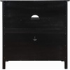image:imageConvenience Concepts Big Sur Highboy TV Stand 36  Modern Entertainment Center For TVs up to 40 Storage Cabinet for Dining Living Room amp Entryway Console Hall Table with Shelves Weathered GrayBlack