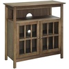 image:imageConvenience Concepts Big Sur Highboy TV Stand 36  Modern Entertainment Center For TVs up to 40 Storage Cabinet for Dining Living Room amp Entryway Console Hall Table with Shelves Weathered GrayDriftwood
