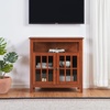 image:imageConvenience Concepts Big Sur Highboy TV Stand 36  Modern Entertainment Center For TVs up to 40 Storage Cabinet for Dining Living Room amp Entryway Console Hall Table with Shelves Weathered GrayCherry