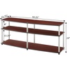 image:imageConvenience Concepts Designs2Go 3 Tier 60 TV Stand Light OakCherry