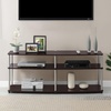 image:imageConvenience Concepts Designs2Go 3 Tier 60 TV Stand Light OakEspresso