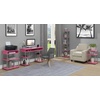 image:imageConvenience Concepts Designs2Go No Tools 5 Tier Tower PinkChromePinkChrome