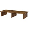 image:imageConvenience Concepts Designs2Go Small TV Riser 2375 for TVs up to 26  Contemporary TV or Computer Riser for Living Room Modern Office Den WhiteBarnwood
