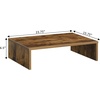 image:imageConvenience Concepts Designs2Go Small TV Riser 2375 for TVs up to 26  Contemporary TV or Computer Riser for Living Room Modern Office Den WhiteBarnwood