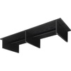 image:imageConvenience Concepts Designs2Go Small TV Riser 2375 for TVs up to 26  Contemporary TV or Computer Riser for Living Room Modern Office Den WhiteBlack