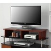 image:imageConvenience Concepts Designs2Go Small TV Riser 2375 for TVs up to 26  Contemporary TV or Computer Riser for Living Room Modern Office Den WhiteCherry