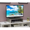 image:imageConvenience Concepts Designs2Go Small TV Riser 2375 for TVs up to 26  Contemporary TV or Computer Riser for Living Room Modern Office Den WhiteFaux Birch