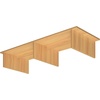 image:imageConvenience Concepts Designs2Go Small TV Riser 2375 for TVs up to 26  Contemporary TV or Computer Riser for Living Room Modern Office Den WhiteLight Oak