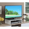 image:imageConvenience Concepts Designs2Go Small TV Riser 2375 for TVs up to 26  Contemporary TV or Computer Riser for Living Room Modern Office Den WhiteWhite