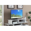image:imageConvenience Concepts Designs2Go Small TV Riser 2375 for TVs up to 26  Contemporary TV or Computer Riser for Living Room Modern Office Den WhiteWhite