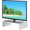 image:imageConvenience Concepts Designs2Go Small TV Riser 2375 for TVs up to 26  Contemporary TV or Computer Riser for Living Room Modern Office Den WhiteWhite