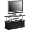 image:imageConvenience Concepts Designs2Go TV Stand with 2 Cabinets BlackBlack