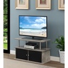 image:imageConvenience Concepts Designs2Go TV Stand with 2 Cabinets BlackFaux Birch