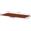 image:imageConvenience Concepts Designs2Go XL 37 inch Single Tier Swivel Riser Cherry315