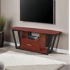 image:imageConvenience Concepts Graystone TV Stand 5925  Modern Entertainment Center for TVs up to 65 Industrial Media Console with Storage Drawer amp Shelves for Living amp Family Room CementBlackCherryBlack