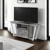 image:imageConvenience Concepts Graystone TV Stand 5925  Modern Entertainment Center for TVs up to 65 Industrial Media Console with Storage Drawer amp Shelves for Living amp Family Room CementBlackFaux BirchWhite