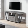 image:imageConvenience Concepts Graystone TV Stand 5925  Modern Entertainment Center for TVs up to 65 Industrial Media Console with Storage Drawer amp Shelves for Living amp Family Room CementBlackFaux BirchSlate Gray