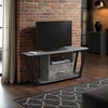 image:imageConvenience Concepts Graystone TV Stand 5925  Modern Entertainment Center for TVs up to 65 Industrial Media Console with Storage Drawer amp Shelves for Living amp Family Room CementBlackCementBlack