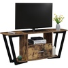 image:imageConvenience Concepts Graystone TV Stand 5925  Modern Entertainment Center for TVs up to 65 Industrial Media Console with Storage Drawer amp Shelves for Living amp Family Room CementBlackBarnwoodBlack