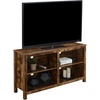 image:imageConvenience Concepts Montana Highboy TV Stand 58  Four Tier Entertainment Center for TVs up to 65 Inches Modern TV Mount with Shelves for Living Room Family Room WhiteBarnwood