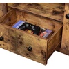 image:imageConvenience Concepts Newport Park Lane 1 Drawer TV Stand with Storage Cabinets and Shelves for TVs up to 65 Inches IvoryBarnwood