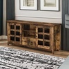 image:imageConvenience Concepts Newport Park Lane 1 Drawer TV Stand with Storage Cabinets and Shelves for TVs up to 65 Inches IvoryBarnwood