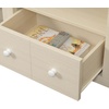 image:imageConvenience Concepts Newport Park Lane 1 Drawer TV Stand with Storage Cabinets and Shelves for TVs up to 65 Inches IvoryIvory