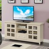 image:imageConvenience Concepts Newport Park Lane 1 Drawer TV Stand with Storage Cabinets and Shelves for TVs up to 65 Inches IvoryIvory