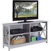 image:imageConvenience Concepts Oxford TV Stand WhiteGrey