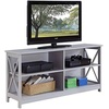image:imageConvenience Concepts Oxford TV Stand WhiteGrey