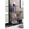 image:imageConvenience Concepts Royal Crest 4 Tier Tower Chrome  Glass