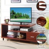 image:imageConvenience Concepts Seal II TV Stand 2375  3Tier Entertainment Center for TVs up to 65 Inches Modern 1 Drawer TV Mount with Shelves for Living Room CherryCherry