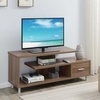 image:imageConvenience Concepts Seal II TV Stand 2375  3Tier Entertainment Center for TVs up to 65 Inches Modern 1 Drawer TV Mount with Shelves for Living Room CherryCappuccino