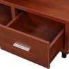 image:imageConvenience Concepts Seal II TV Stand 2375  3Tier Entertainment Center for TVs up to 65 Inches Modern 1 Drawer TV Mount with Shelves for Living Room CherryCherry