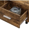 image:imageConvenience Concepts Seal II TV Stand 2375  3Tier Entertainment Center for TVs up to 65 Inches Modern 1 Drawer TV Mount with Shelves for Living Room CherryBarnwood