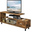 image:imageConvenience Concepts Seal II TV Stand 2375  3Tier Entertainment Center for TVs up to 65 Inches Modern 1 Drawer TV Mount with Shelves for Living Room CherryBarnwood