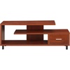 image:imageConvenience Concepts Seal II TV Stand 2375  3Tier Entertainment Center for TVs up to 65 Inches Modern 1 Drawer TV Mount with Shelves for Living Room CherryCherry