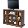 image:imageConvenience Concepts Summit Highboy 60 inch TV Stand with Storage Cabinets and Shelves EspressoDark Walnut