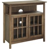 image:imageConvenience Concepts Big Sur Highboy TV Stand 36  Modern Entertainment Center For TVs up to 40 Storage Cabinet for Dining Living Room amp Entryway Console Hall Table with Shelves Weathered GrayDriftwood