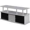image:imageConvenience Concepts Designs2Go 50 inch TV Stand with 3 Storage Cabinets and Shelf Light OakGrey