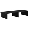 image:imageConvenience Concepts Designs2Go Small TV Riser 2375 for TVs up to 26  Contemporary TV or Computer Riser for Living Room Modern Office Den WhiteBlack