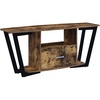 image:imageConvenience Concepts Graystone TV Stand 5925  Modern Entertainment Center for TVs up to 65 Industrial Media Console with Storage Drawer amp Shelves for Living amp Family Room CementBlackBarnwoodBlack