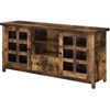 image:imageConvenience Concepts Newport Park Lane 1 Drawer TV Stand with Storage Cabinets and Shelves for TVs up to 65 Inches IvoryBarnwood