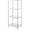 image:imageConvenience Concepts Royal Crest 4 Tier Tower Chrome  Glass