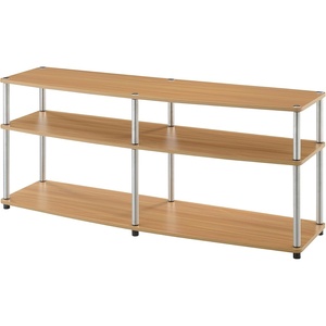 image:imageConvenience Concepts Designs2Go 3 Tier 60 TV Stand Light OakLight Oak