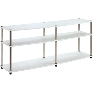image:imageConvenience Concepts Designs2Go 3 Tier 60 TV Stand Light OakWhite