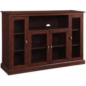 image:imageConvenience Concepts Summit Highboy 60 inch TV Stand with Storage Cabinets and Shelves EspressoEspresso
