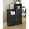 image:imageConvenience Concepts 151186W XTra Storage 1Door Cabinet WhiteBlack